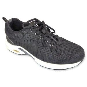 GUYISA Unisex Fly Woven Lightweight Breathable Fashion Steel Toe Shoes W 10/ M9.